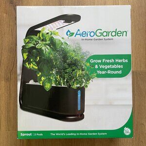 GIFTABLE! Aero Garden Sprout - 3 Pods Comes w/ parsley, basil, dill -New in Box!